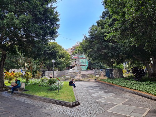 Plaza del General Weyler - Springbrunnen
