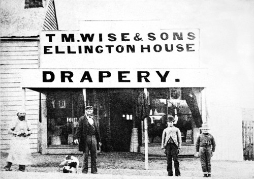 From 91 Sussex Street to corner of Gillespie Street - site of Ellington House, Black Swan Hotel, and Preston's shop
