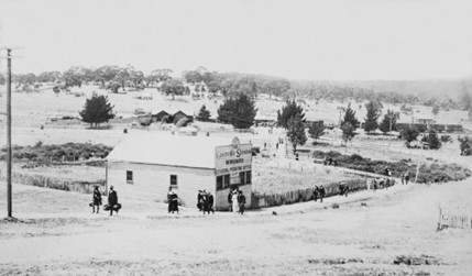 Clyde Street - site of Grenville Standard newspaper office and RSL Hall