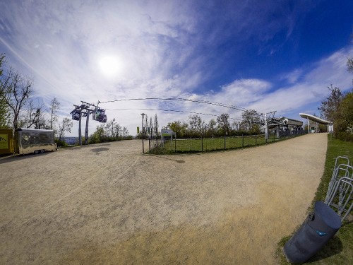 Seilbahn – Über den Wolken