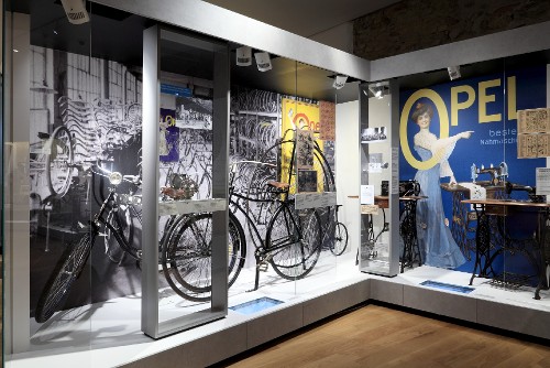 Station 5: Wie das Fahrrad zu Opel kam