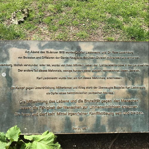 Karl Liebknecht und Rosa Luxemburg
