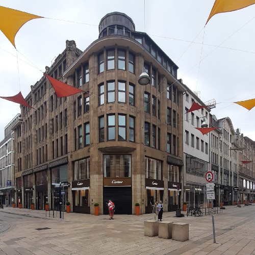 6 Neuer Wall 22, Hübner-Haus