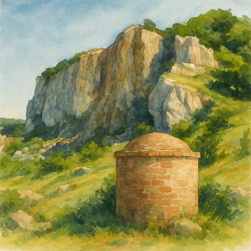 Il Sasso impervio e la cisterna