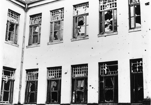 Station 4: Der Bombeneinschlag in die Nervenklinik 1943