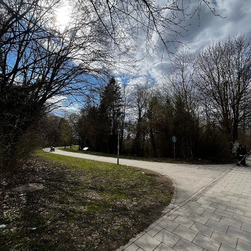 Ostpark - Eingang