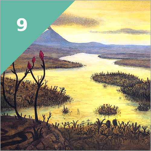 LANDPFLANZEN (vor 450 Mio. Jahren)