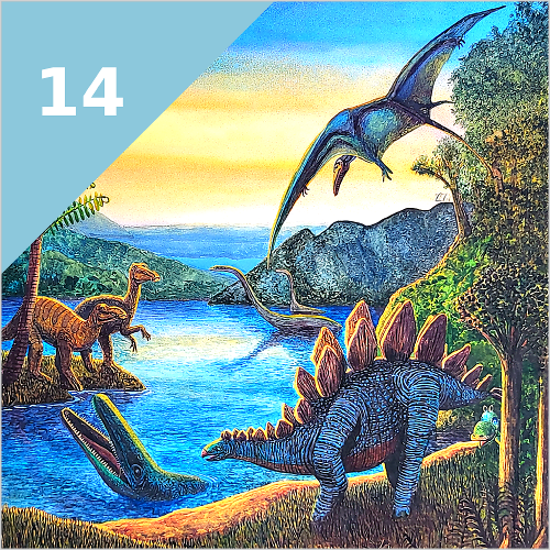 DINOSAURIER (vor 235 Mio. Jahren)