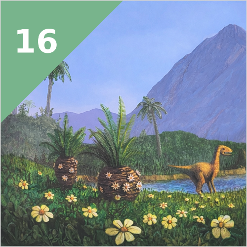 BLÜTEN (vor 130 Mio. Jahren)