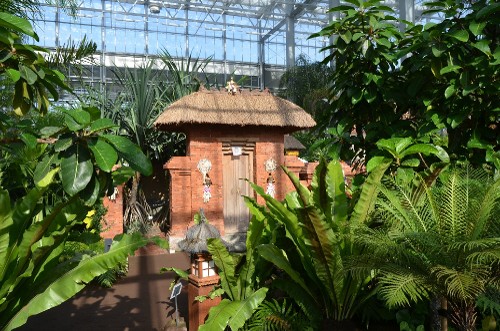 Die Wohnanlage im Balinesischen Garten
