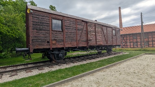 Der Eisenbahnwagen im Zentalpark