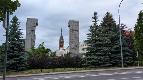 Das Denkmal zur Befreiung der Region Ermland und Masuren