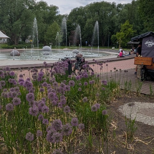 Fontanna Układu Słonecznego w Parku Centralnym